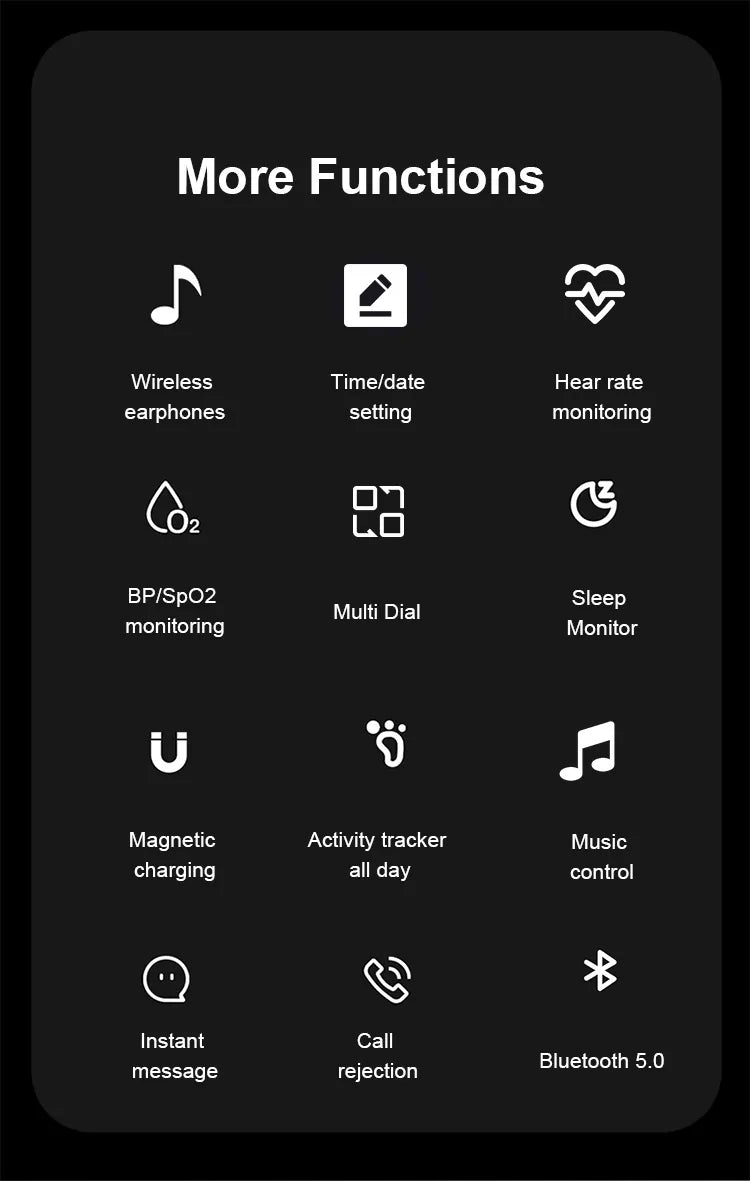 2 In 1 smartwatch and earbud stereo