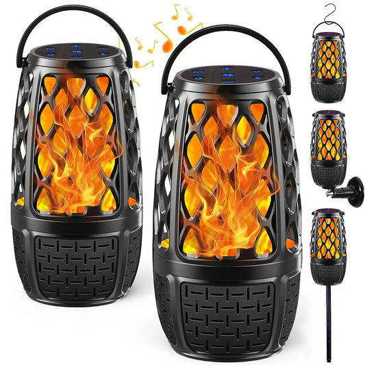 Flame LED Bluetooth Speaker