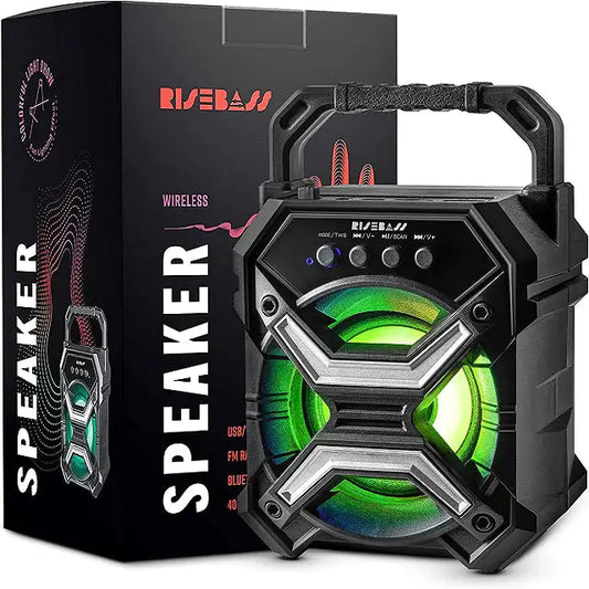 Risebass Portable Wireless Bluetooth Speaker