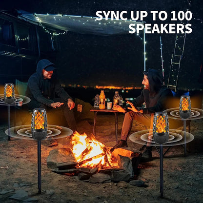 Flame LED Bluetooth Speaker