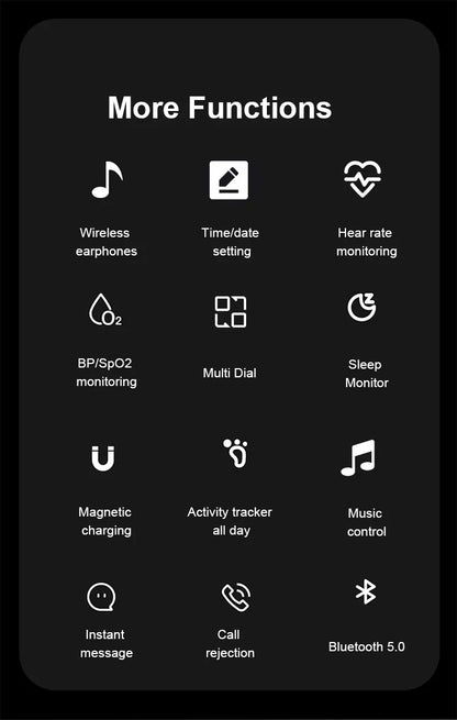2 In 1 smartwatch and earbud stereo