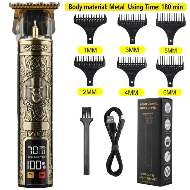 Rechargeable Men's beard Trimmer