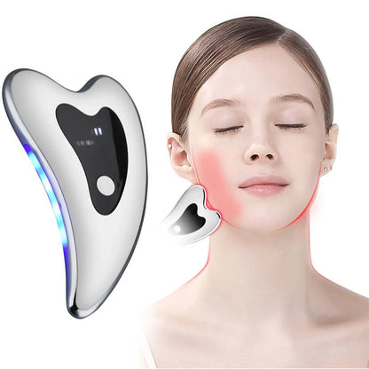 Gua sha electric lymphatic facial massager